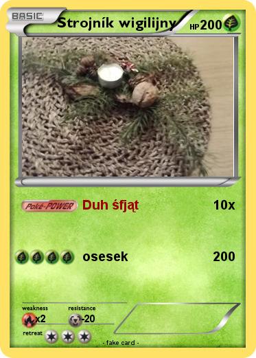 Pokemon Strojník wigilijny