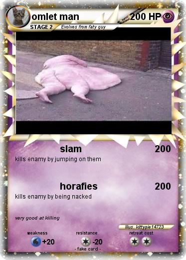 Pokemon omlet man