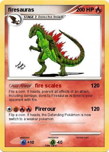 Pokemon firesauras