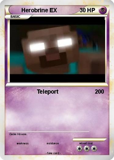 Pokemon Herobrine EX