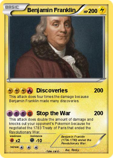 Pokemon Benjamin Franklin