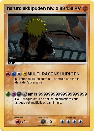 Pokemon naruto akkipuden niv. x 99