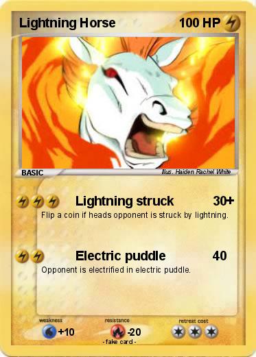 Pokemon Lightning Horse