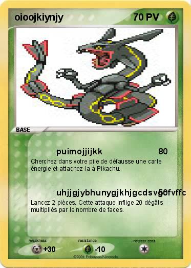 Pokemon oioojkiynjy