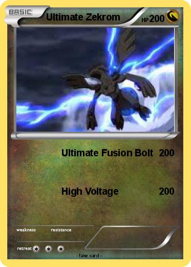 Pokemon Ultimate Zekrom