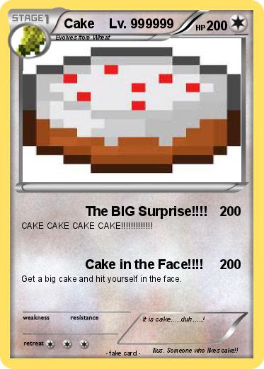 Pokemon Cake    Lv. 999999
