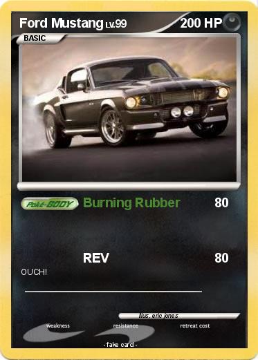 Pokemon Ford Mustang
