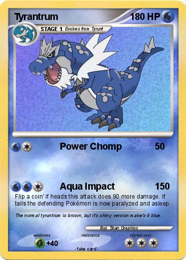 Pokemon Tyrantrum