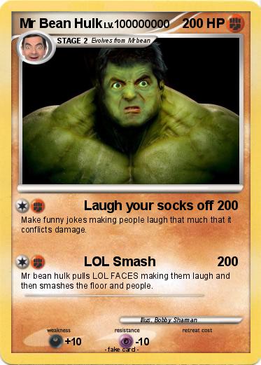 Pokemon Mr Bean Hulk