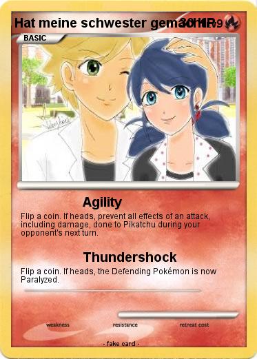 Pokemon Hat meine schwester gemacht