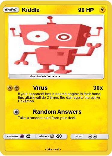 Pokemon Kiddle