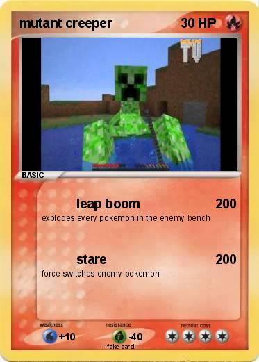 Pokemon mutant creeper