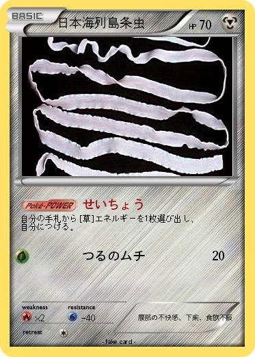 Pokemon 日本海列島条虫