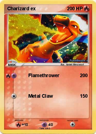 Pokemon Charizard ex