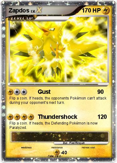 Pokemon Zapdos