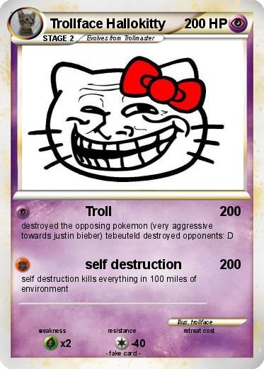 Pokemon Trollface Hallokitty
