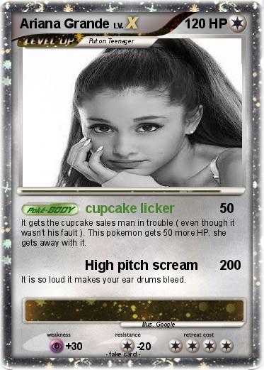 Pokemon Ariana Grande