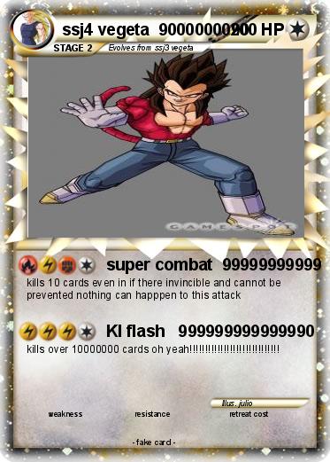 Pokemon ssj4 vegeta  9000000090