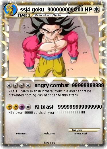 Pokemon ssj4 goku  9000000090