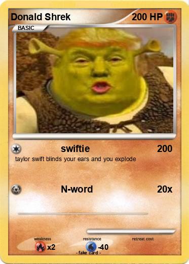 Pokemon Donald Shrek