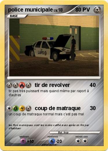 Pokemon police municipale