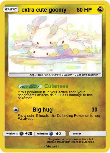 Pokemon extra cute goomy