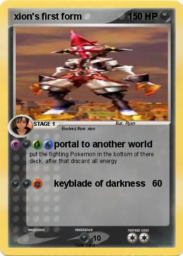 Pokemon xion's first form
