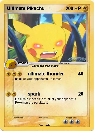 Pokemon Ultimate Pikachu