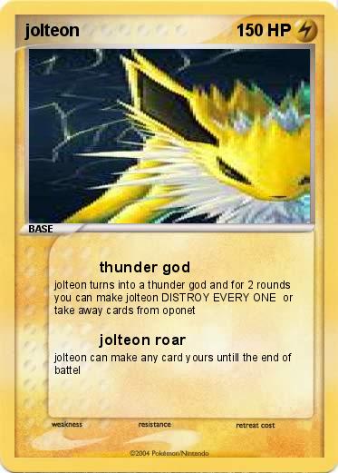 Pokemon jolteon 