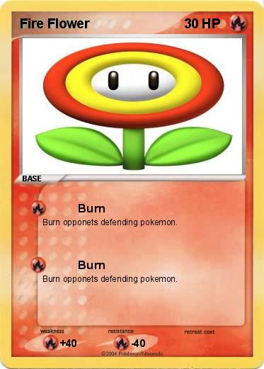Pokemon Fire Flower