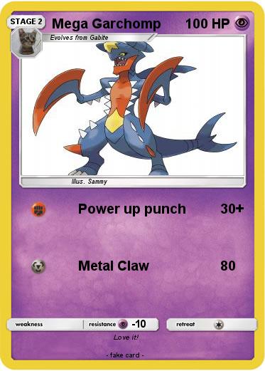 Pokemon Mega Garchomp