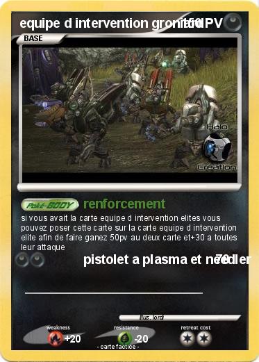Pokemon equipe d intervention groniard
