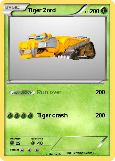Pokemon Tiger Zord