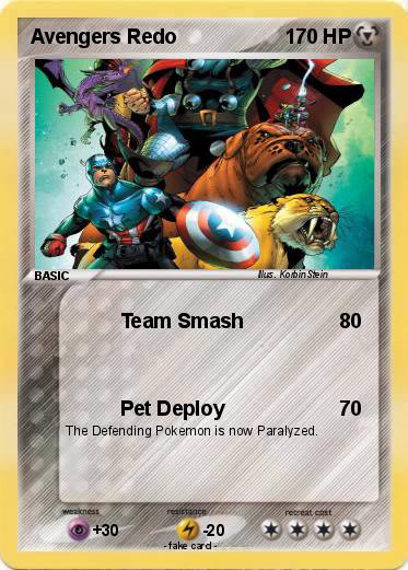 Pokemon Avengers Redo