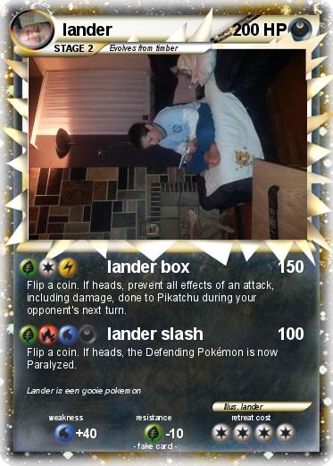 Pokemon lander