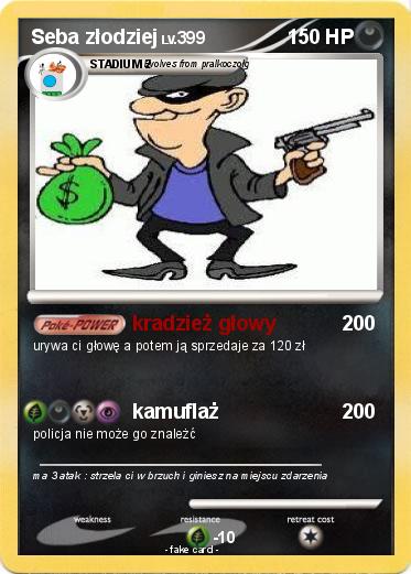 Pokemon Seba złodziej