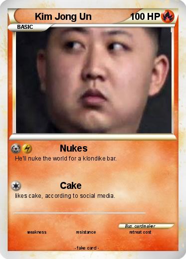 Pokemon Kim Jong Un