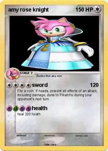 Pokemon amy rose knight