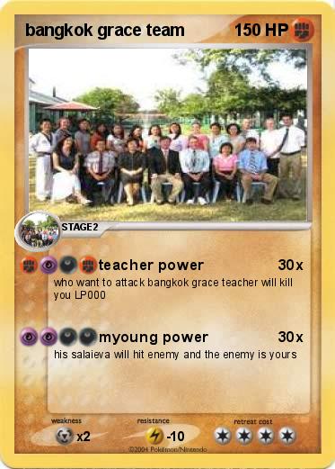 Pokemon bangkok grace team