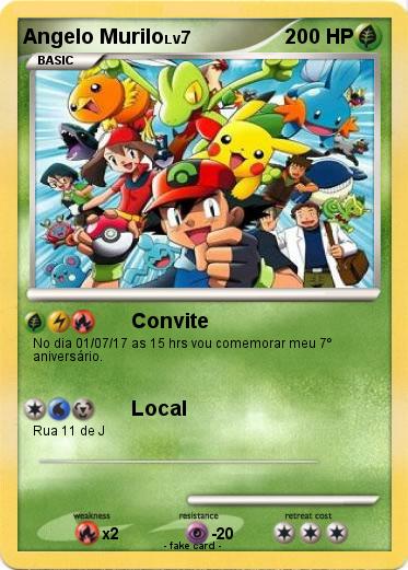 Pokemon Angelo Murilo