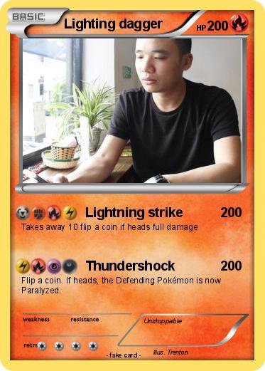 Pokemon Lighting dagger