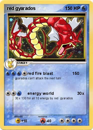 Pokemon red gyarados