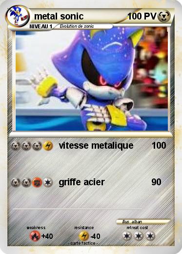Pokemon metal sonic