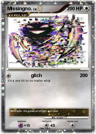 Pokemon Missingno.