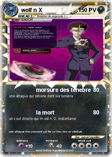 Pokemon wolf n X