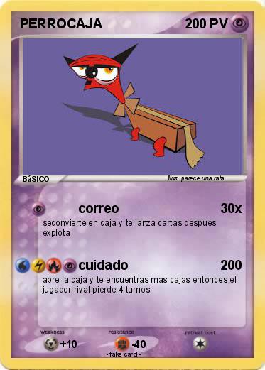 Pokemon PERROCAJA