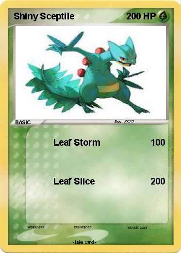 Pokemon Shiny Sceptile