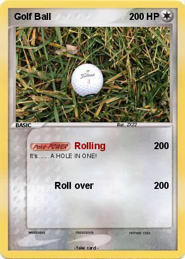 Pokemon Golf Ball