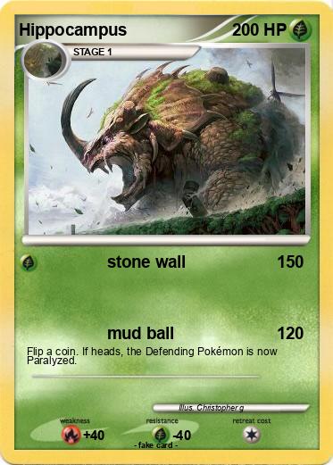 Pokemon Hippocampus
