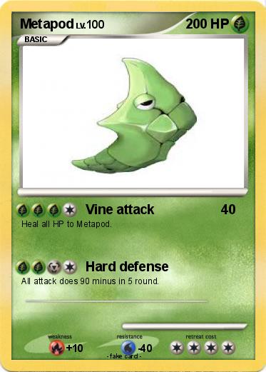 Pokemon Metapod